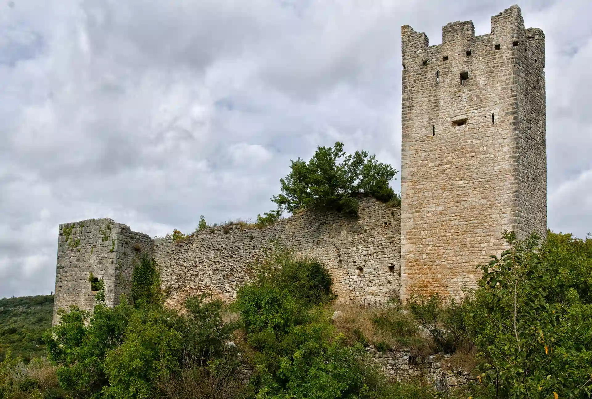 Dvigrad Ruins